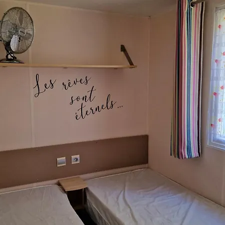 Mobil-home 3 Climatise Sur Le Domaine 4 Etoiles Rivages Des Landes Campsite