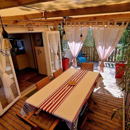 Mobil-home 3 Climatise Sur Le Domaine 4 Etoiles Rivages Des Landes