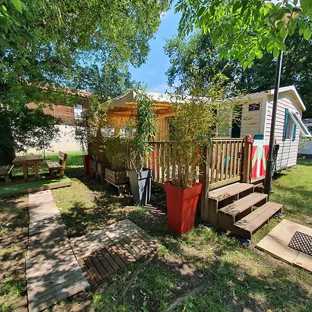 Campsite Mobil-home 3 Climatise Sur Le Domaine 4 Etoiles Rivages Des Landes